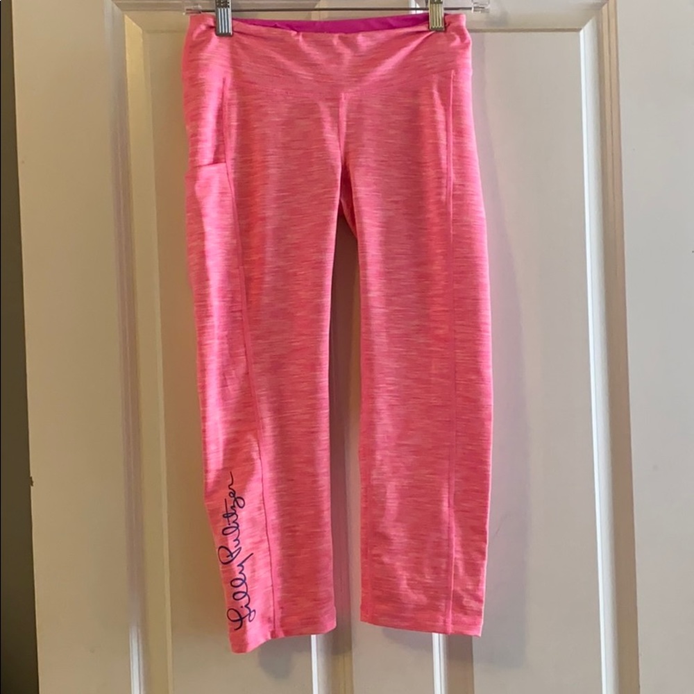 Lilly Pulitzer luxletic cropped leggings. Size S